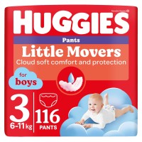 Фото - Подгузники Huggies Little Movers Pants For Boys 3 / 116 pcs 