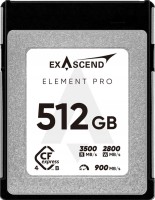 Фото - Карта памяти Exascend Element Pro CFexpress 4.0 Type B 512 ГБ