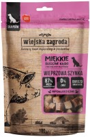 Фото - Корм для собак Wiejska Zagroda Soft Dried Morsels Pork Ham 100 g 