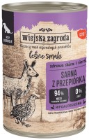 Фото - Корм для собак Wiejska Zagroda Canned Adult Forest Flavors Roe Deer/Quail 400 g 1 шт