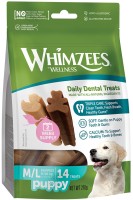 Фото - Корм для собак Whimzees Dental Treasts Puppy M/L 210 g 9 шт