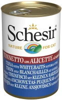 Фото - Корм для кошек Schesir Adult Canned Tuna/Whitebaits  140 g