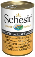 Фото - Корм для кошек Schesir Adult Canned Tuna/Pilchards  140 g