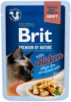 Фото - Корм для кошек Brit Premium Pouch Sterilised Chicken 85 g 