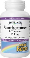 Фото - Аминокислоты Natural Factors Suntheanine 125 mg 60 cap 