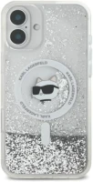 Фото - Чехол Karl Lagerfeld Liquid Glitter Choupette Head Magsafe for iPhone 16 