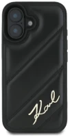 Фото - Чехол Karl Lagerfeld Quilted Signature for iPhone 16 Plus