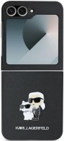 Фото - Чехол Karl Lagerfeld Saffiano Karl&Choupette Metal Pin for Galaxy Z Flip6