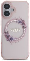 Фото - Чехол GUESS IML Flowers Wreath MagSafe for iPhone 16 