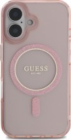 Фото - Чехол GUESS IML Glitter Circle MagSafe for iPhone 16 