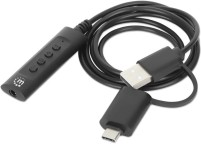 Фото - Звуковая карта MANHATTAN USB-C/A Audio Adapter 