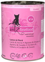 Фото - Корм для кошек Catz Finefood Classic Canned Lamb/Horse  400 g