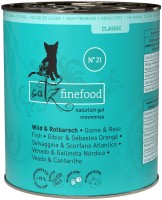 Фото - Корм для кошек Catz Finefood Classic Canned Game/Rose Fish  800 g