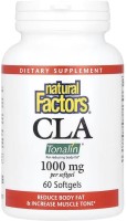 Фото - Сжигатель жира Natural Factors CLA Tonalin 1000 mg 60 cap 60 шт