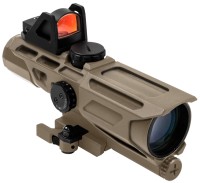 Фото - Прицел NcSTAR Gen3 USS 3-9X40 P4 Sniper Red Dot Tan 