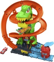 Фото - Автотрек / железная дорога Hot Wheels T-Rex Blaze Battle JBM73 