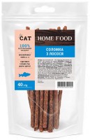 Фото - Корм для кошек Home Food Treats Straw Salmon 40 g 