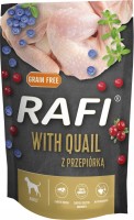 Фото - Корм для собак Rafi Adult Grain Free Quail Pouch 500 g 1 шт