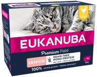 Фото - Корм для кошек Eukanuba Senior Grain Free Chicken 12 pcs 