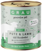 Фото - Корм для кошек Grau Adult Turkey/Lamb Canned 800 g 