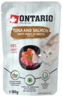 Фото - Корм для кошек Ontario Adult Tuna/Salmon Pouch 80 g 