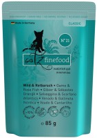 Фото - Корм для кошек Catz Finefood Classic Pouch Game/Rose Fish 85 g 