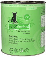 Фото - Корм для кошек Catz Finefood Classic Canned Beef/Duck 800 g