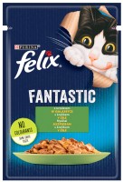 Фото - Корм для кошек Felix Fantastic Rabbit in Jelly 85 g 