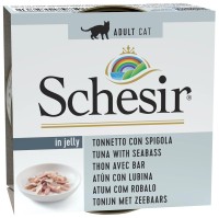 Фото - Корм для кошек Schesir Adult Canned Tuna/Seabass  85 g