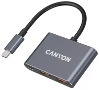 Фото - Картридер / USB-хаб Canyon CNS-TDS3 