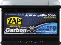 Фото - Автоаккумулятор ZAP Carbon EFB (560 08)