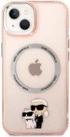 Фото - Чехол Karl Lagerfeld Iconic Karl&Choupette for iPhone 14