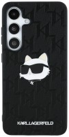 Фото - Чехол Karl Lagerfeld Monogram Choupette Head Pin for Galaxy S25+