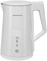 Фото - Электрочайник Gotze & Jensen KT955W 3000 Вт 1.5 л  белый