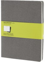 Фото - Блокнот Moleskine Set of 3 Plain Cahier Journals XLarge Grey 