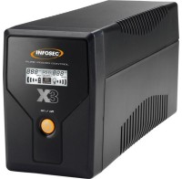Фото - ИБП Infosec X3 EX 650 LCD USB FR/Schuko 650 ВА