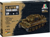 Фото - Сборная модель ITALERI Pz. Kpfw. VI Tiger I Ausf. E (1:56) 