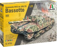 Фото - Сборная модель ITALERI Semovente M43 da 105/25 Bassotto (1:35) 