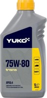 Фото - Трансмиссионное масло YUKO Trans 75W-80 1L 1 л