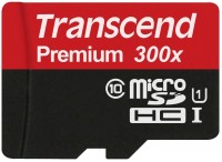 Фото - Карта памяти Transcend Premium 300X microSD UHS-I 16 ГБ