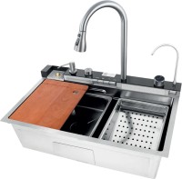 Фото - Кухонная мойка MIXXUS Premium MH7545-SET-04.SUS304 MX1701 750x450
