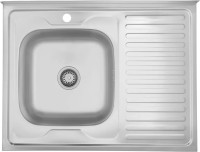 Фото - Кухонная мойка WAL S8060L-16-06N 800х600