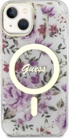 Фото - Чехол GUESS Flower MagSafe for iPhone 14 Plus 