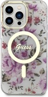 Фото - Чехол GUESS Flower MagSafe for iPhone 14 Pro Max 