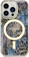 Фото - Чехол GUESS Leopard MagSafe for iPhone 14 Pro Max 