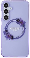 Фото - Чехол GUESS IML Flowers Wreath MagSafe for Galaxy S24+ 