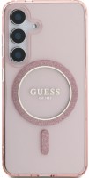 Фото - Чехол GUESS Glitter Circle Classic Logo MagSafe for Galaxy S25 
