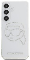 Фото - Чехол Karl Lagerfeld Rhinestones Karl Head Logo for Galaxy S25 