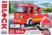 Фото - Конструктор iBlock Firefighting Ladder Truck KH43/001/1