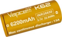 Фото - Аккумулятор / батарейка Vapcell INR26650 K62 6200 mAh